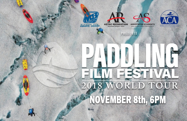 Paddling Film Festival World Tour November 8th